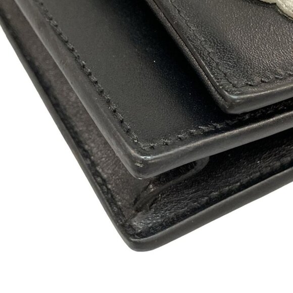 Saint Laurent Paris Wallet Classic Kate Black Blue Multi Lame Star Black X - Picture 7 of 13